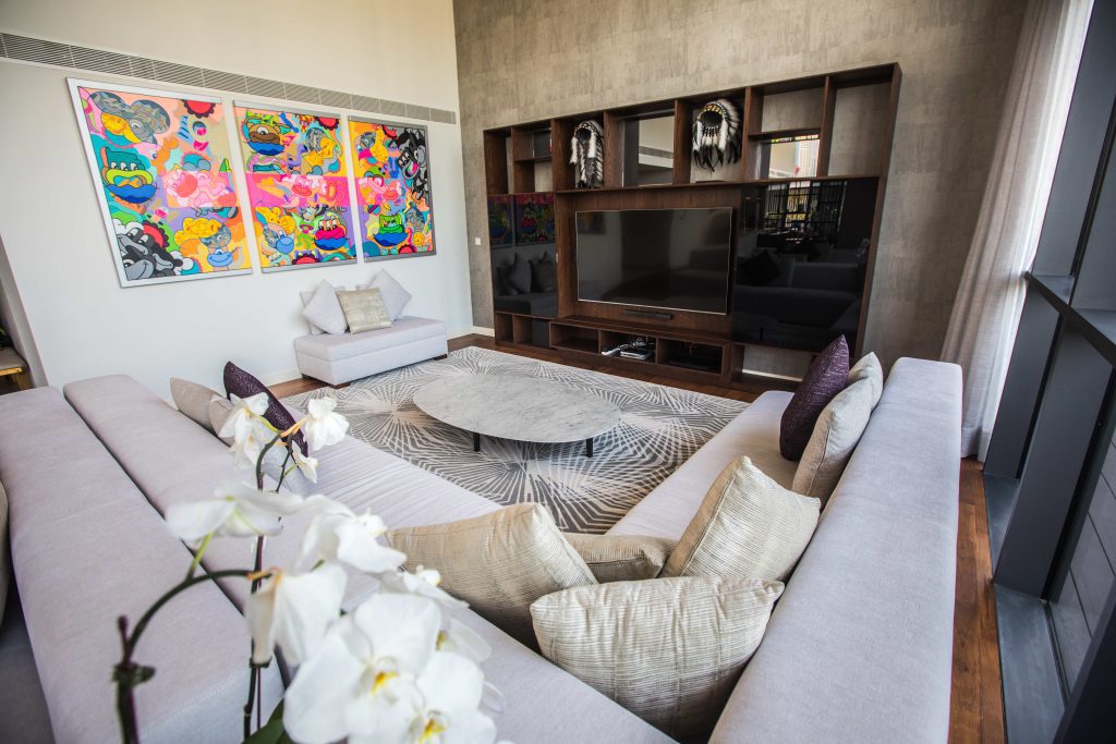 Picture of MODERN LIGHT PENTHOUS - Yuliia Tkachenko in 2026 | Modern lobby, Modern ...